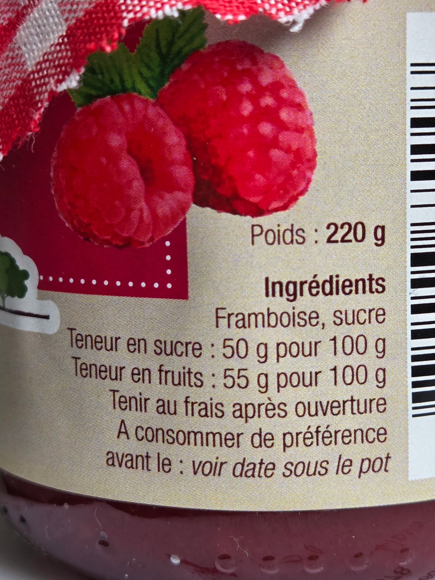 Confiture de Framboise