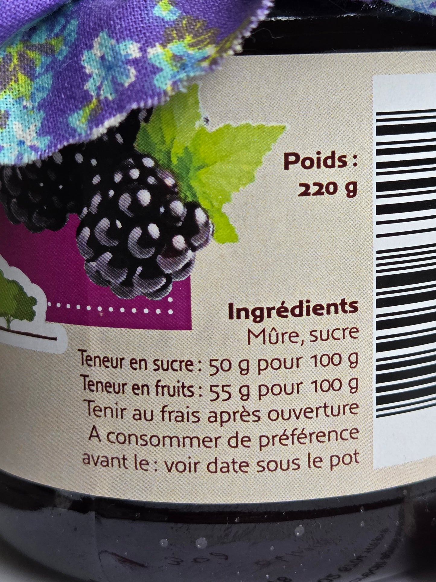 Confiture de Mûre