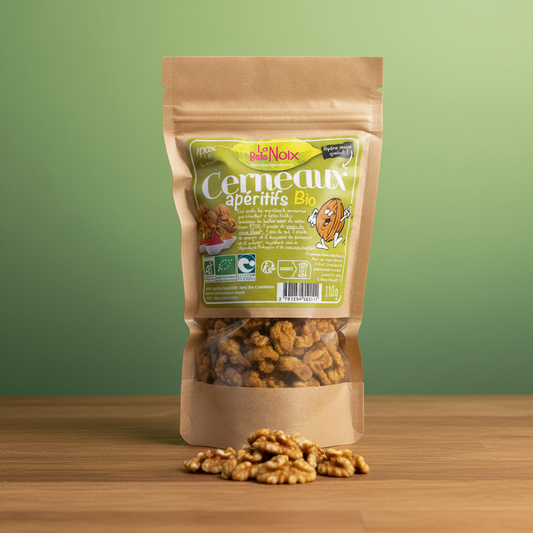 Cerneaux apéritifs Bio 1 - Dégradé vert