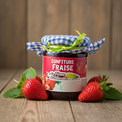 Confiture Fraise - Nouvelle mise en scène