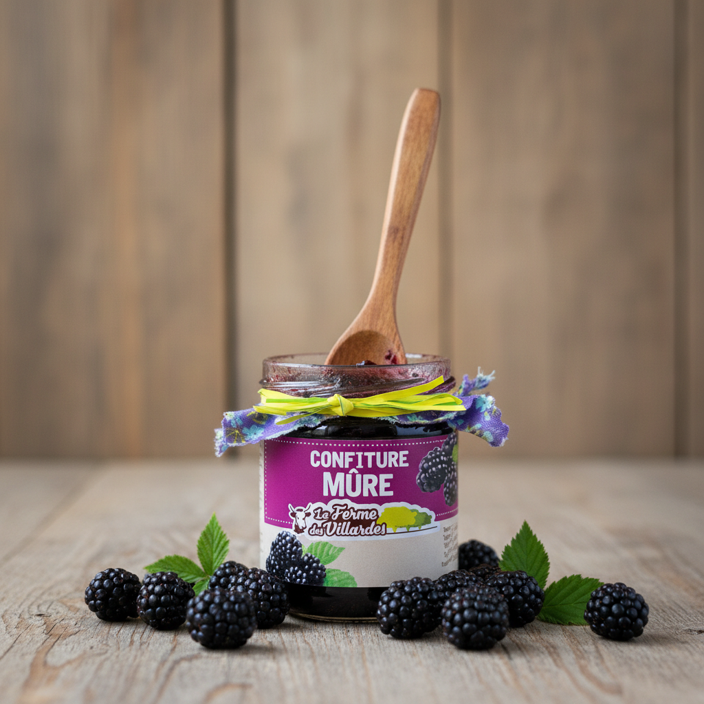 Confiture Mûre - Mise en scène complète